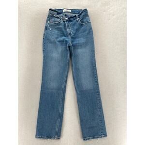 Abercrombie & Fitch Blue Straight Leg Jeans